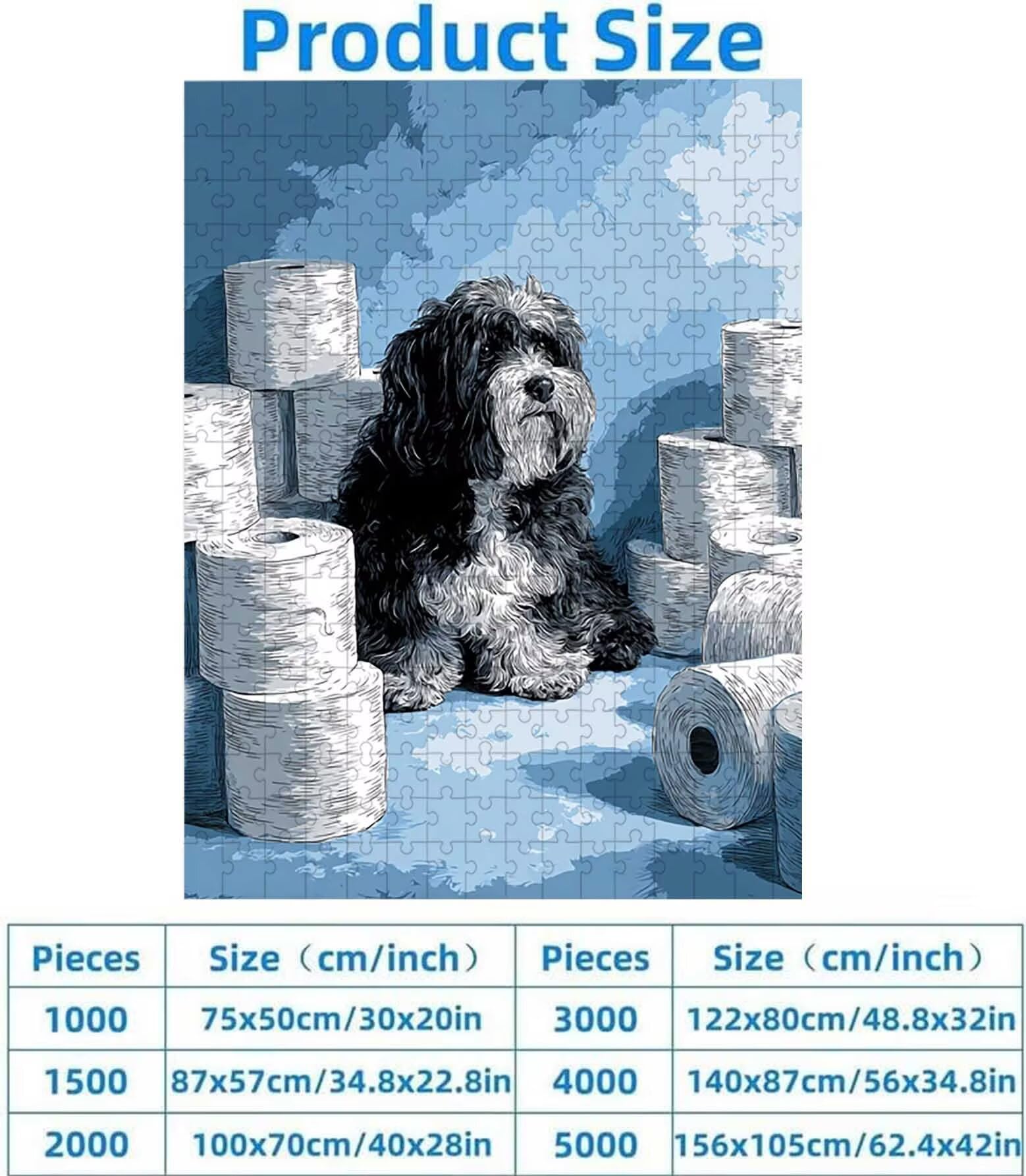 Puzzle 5000 sztuk Puzzle dla dorosłych 156x105cm Gra edukacyjna Puzzle dla dorosłych i dzieci od 14 lat, kreatywny prezent dla relaksu - PjY11348 P-6