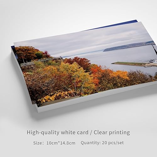 Miniatura 3 de Paquete de 20 postales de paisaje vintage de Estados Unidos de Iowa, tarjetas postales de todo el mundo, tarjetas postales de viaje para regalo de