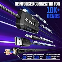 Vista 5 de Auriculares para juegos para PS5, PS4, Xbox Series X S, Xbox One, PC, Switch, Mac - Auriculares RGB sobre la oreja con sonido envolvente 7.1