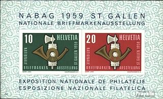Switzerland block16 (Complete.Issue) unmounted Mint/Never hinged ** MNH 1959 NABA St. Gallen (Stamps for Collectors)