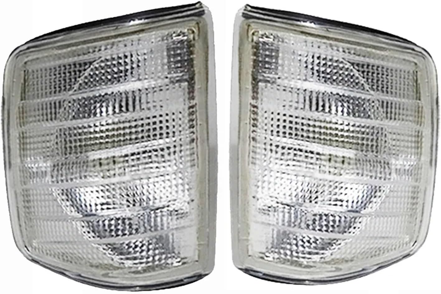 Front Turn Signal Corner Light Lamp Compatible with Mercedes-Benz W201 190E 190 19821983 1984 1985 1986 1987 1988 1989 1990-1995(Right Yellow White)