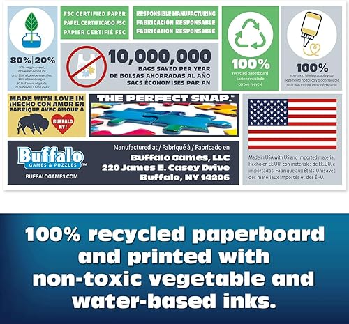 Miniatura 7 de Buffalo Games - Sapphire Select- Eric Dowdle - Balloon Spectacular - Rompecabezas de 1000 piezas - Desafiante y divertido - Tablero de rompecabezas