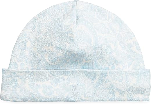 POLO RALPH LAUREN Baby Interlock Printed Cotton Hat