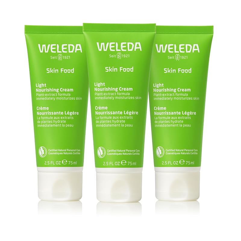 Creme hidratante Weleda Skin Food Light, Pacote com 3