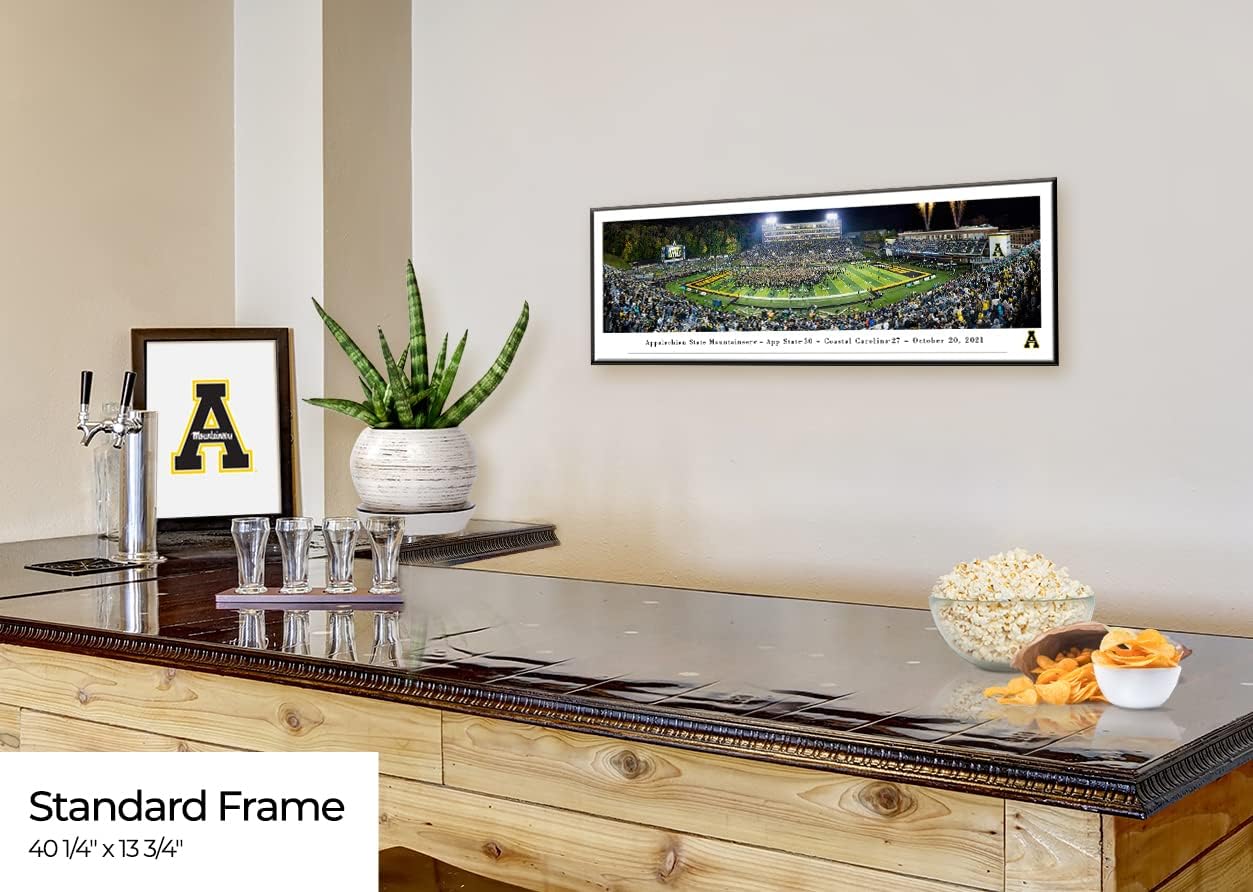 Appalachian State Football - Panoramic Posters and Framed Pictures by Blakeway Panoramas
