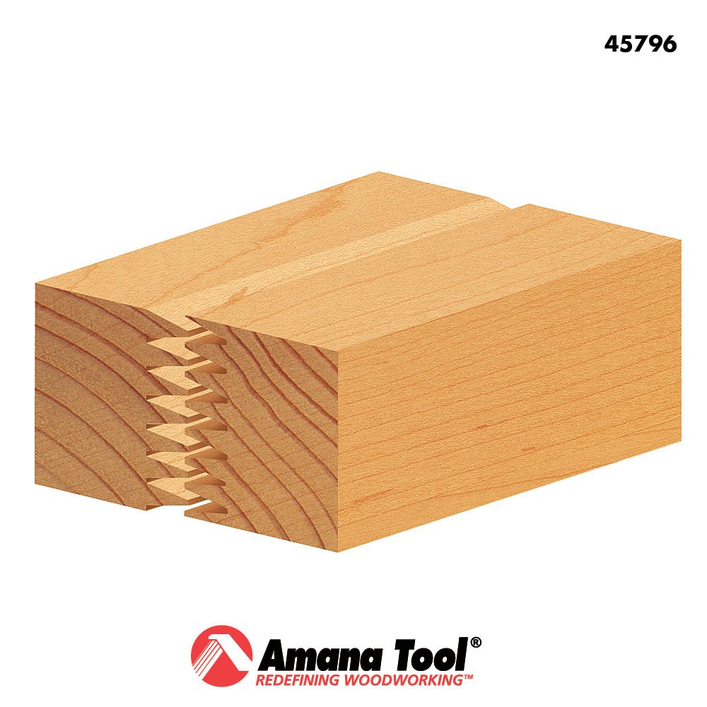 Amana Tool - 45796 Carbide Tipped Finger Joint 1-3/8 Dia x 1-9/16 x 1/2" Shank — Amazon image 3