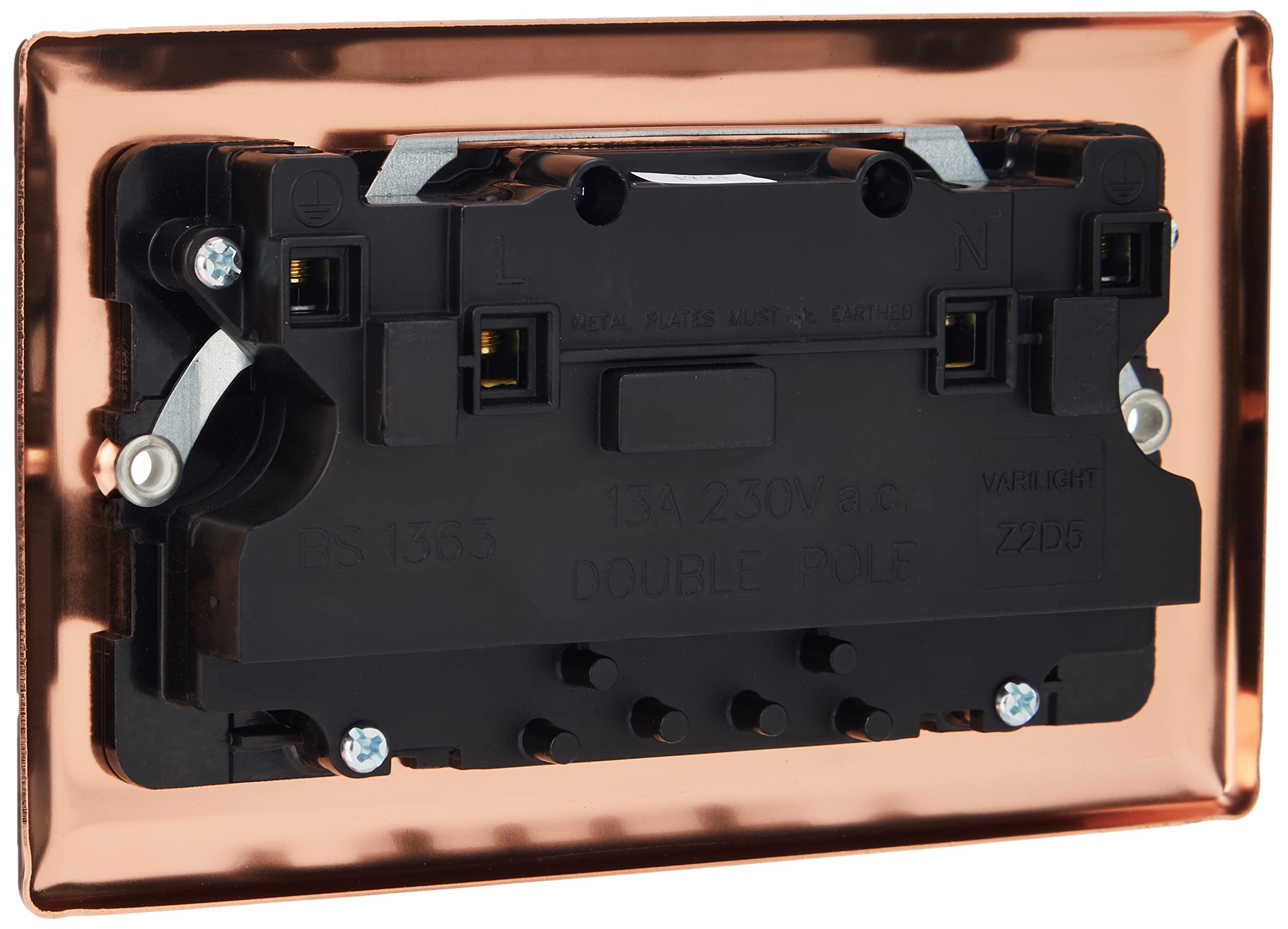 XG5DB Varilight Classic 2 In Ottone Georgiano 13 A Presa - Foto 4