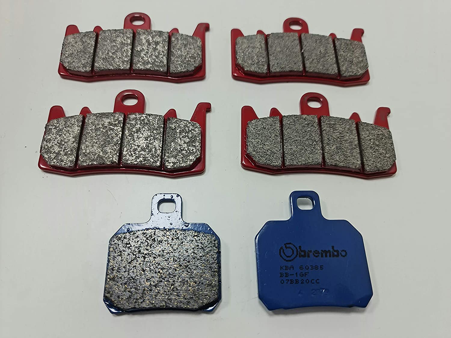 PASTIGLIE FRENO BREMBO ANTERIORI +POSTERIORI TUONO V4 1000 2013 2014 2015 2016 2017