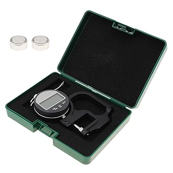 Amazon.co.jp: Smgda マイクロメーター デジタル 12.7mm 高精度