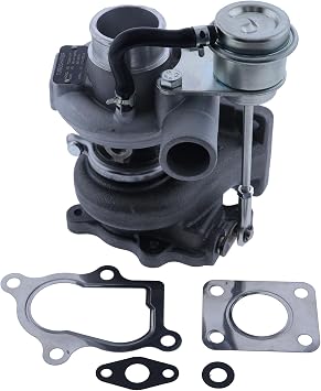 FridayParts Turbo TD03-7T Turbocharger 49131-02030 1G770-17012 Compatible for Kubota V2003T Engine