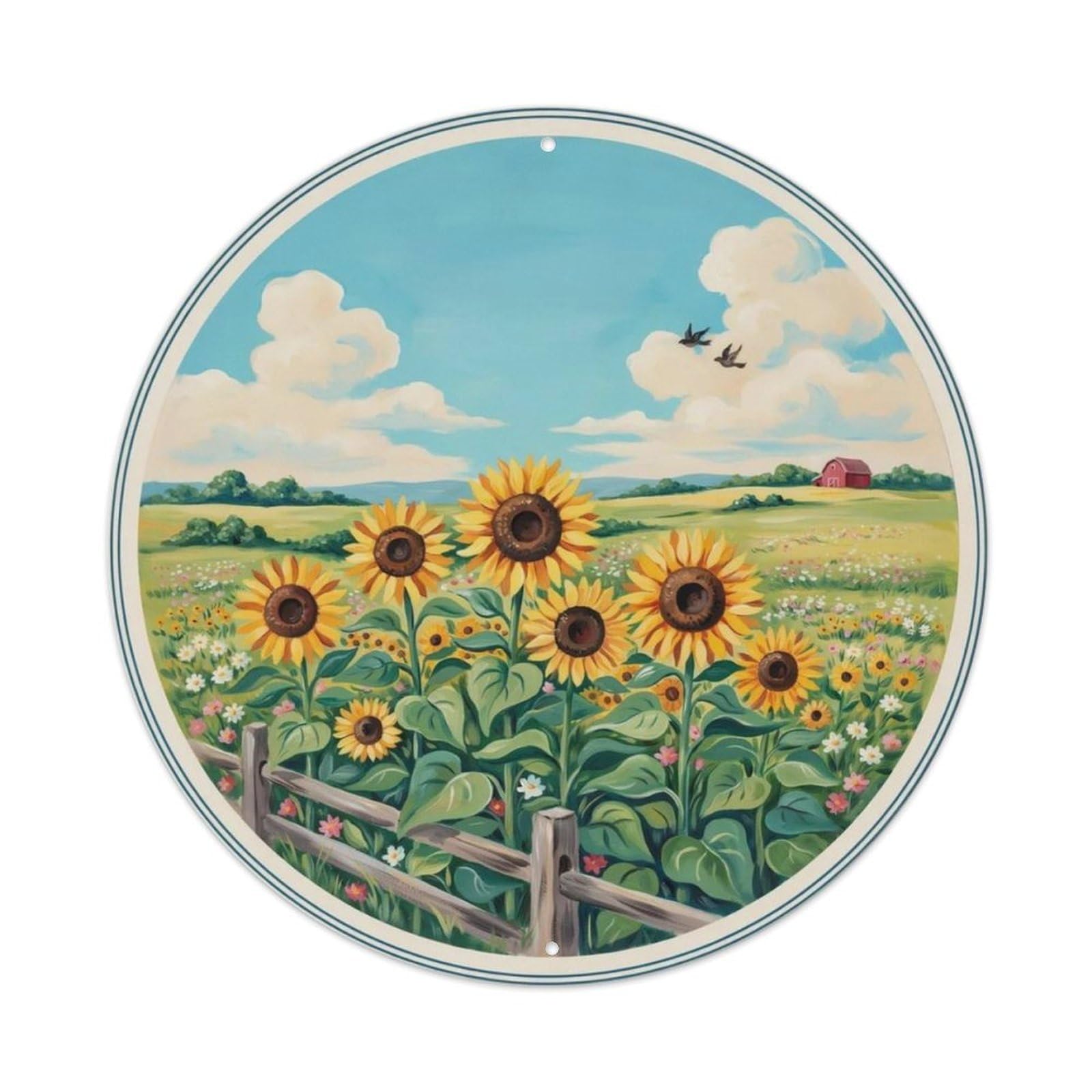 Vintage Seashell Beach Metal Tin Sign Plaque