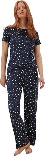 Miniatura 2 de Marks & Spencer Women's Star Print Pajama Set