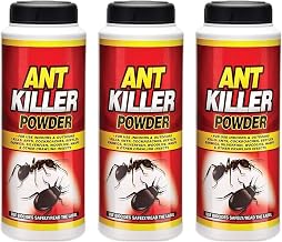 PNJB, Ant Killer Powder For Indoor And Outdoor Use Strongest Ant Killer For Lawns, Home, Garden To Kill Ants, Cockroaches, Woodlice, Earwigs And Crawling Insects (3XPACK)