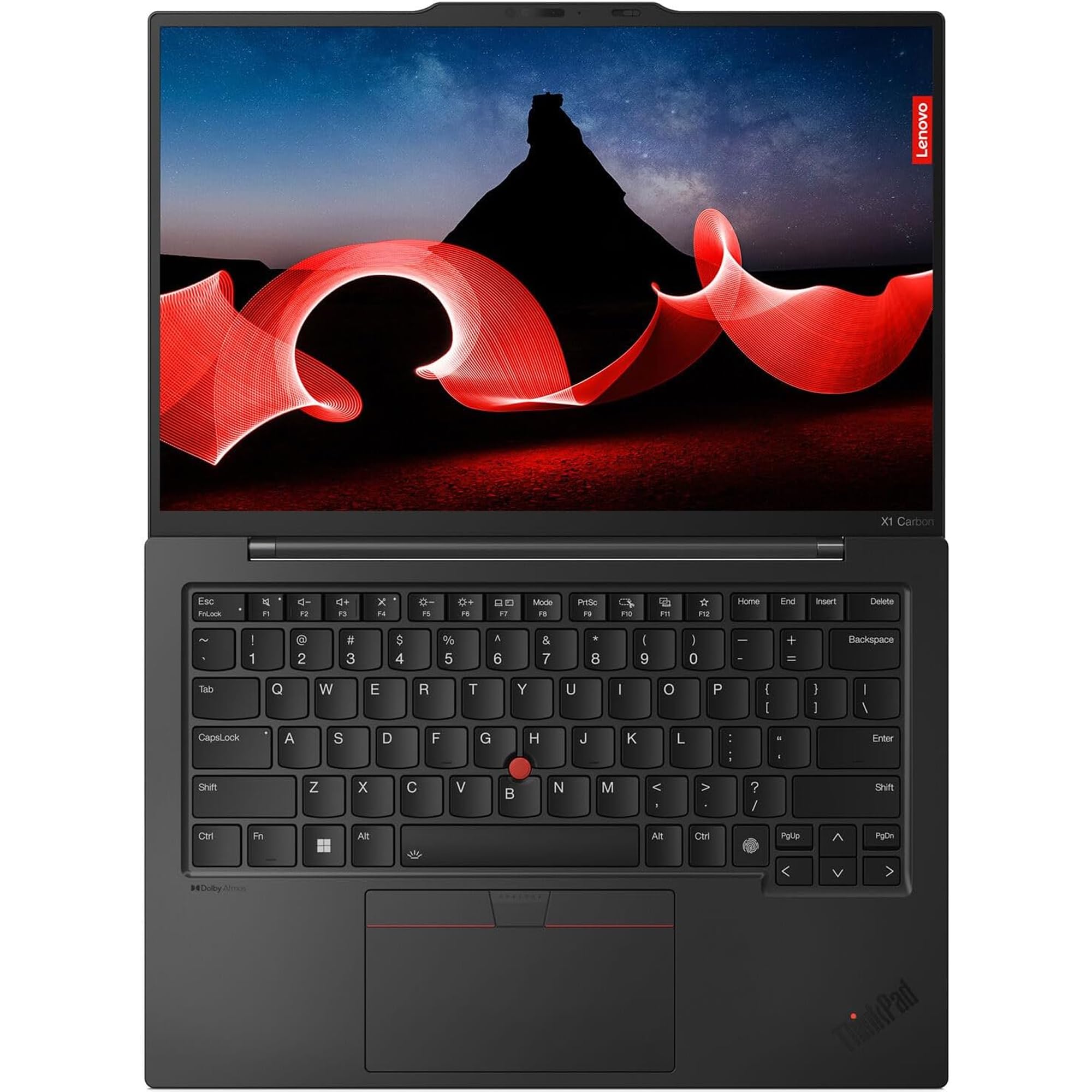 Lenovo Gen 13 ThinkPad X1 Carbon Touchscreen Laptop with Intel Ultra 7 255U Processor, 14" WUXGA 100% sRGB, 32GB DDR5 RAM, 1TB NVMe Performance SSD, FHD+ IR+ RGB Camera, and Windows 11 Pro