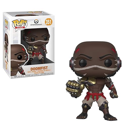Funko Pop Games: Overwatch - Doomfist Collectible Figure, Multicolor