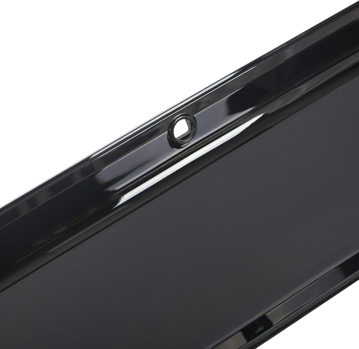 Rear Lid Trunk Decklid Panel Moulding Trim For Ford Mustang 2015-2023 Glossy Black Carbon Fiber Look