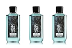 Lot of 3 Bath Body Works Noir for Men 10.0 Oz 2 in 1 Hair Body Wash