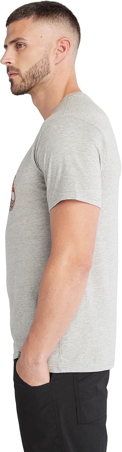 Timberland PRO unisex-adult mens Core Textured Graphic Short-sleeve T-shirt - Image 3