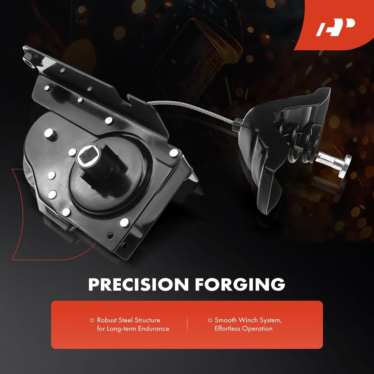 A-Premium Spare Tire Hoist Spare Tire Winch Carrier Compatible with 1999-2007 Ford F-250 F-350 F-450 F-550 Super Duty, Replaces# 2C3Z1A131AA, 6C3Z1A131AA, F81Z1A131AF, XC3Z1A131DA