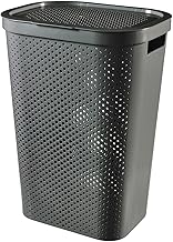 Curver Infinity Laundry Basket 59 L Dark Grey Basket