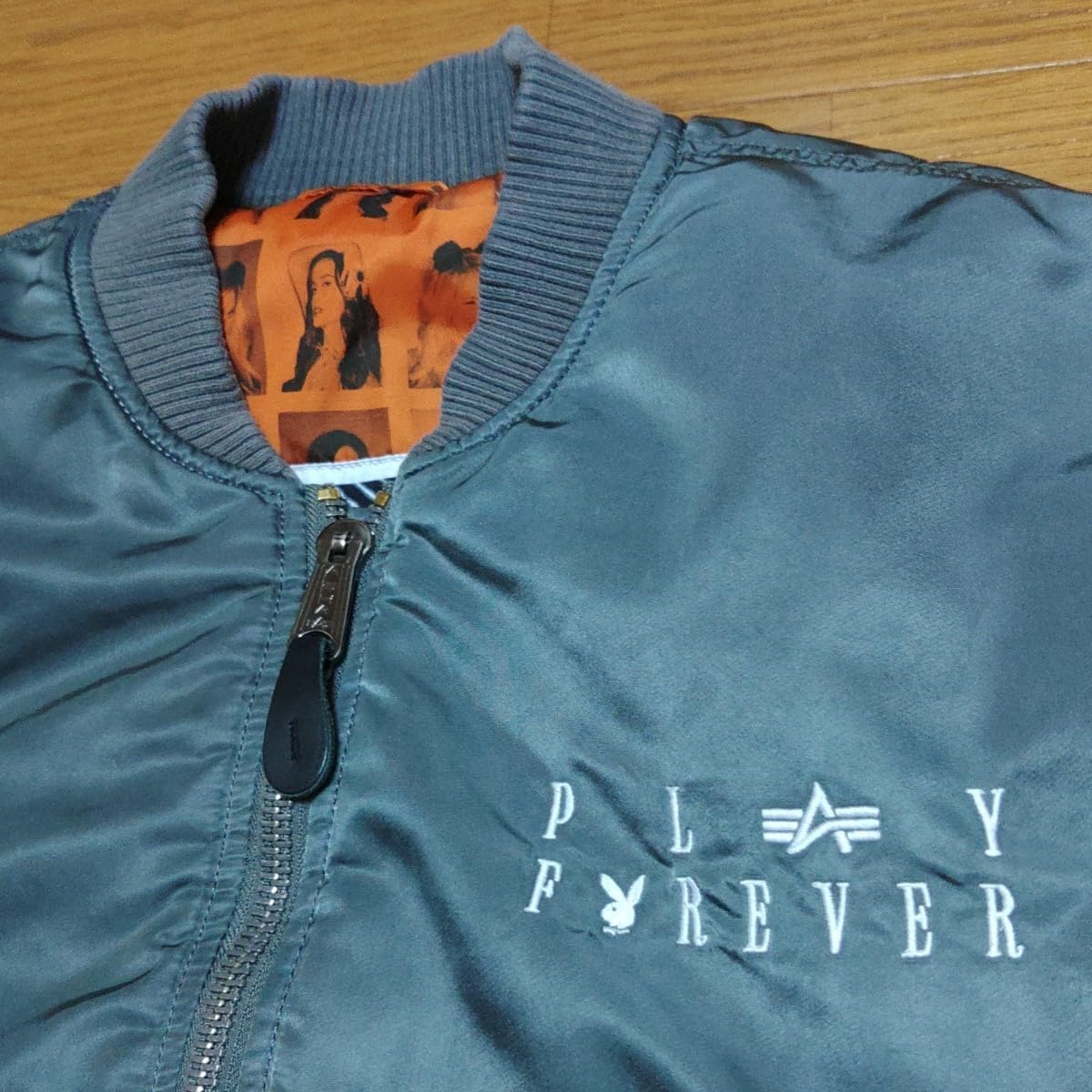Amazon.co.jp: ALPHA INDUSTRIES×PLAYBOY アルファ×プレイボーイ 