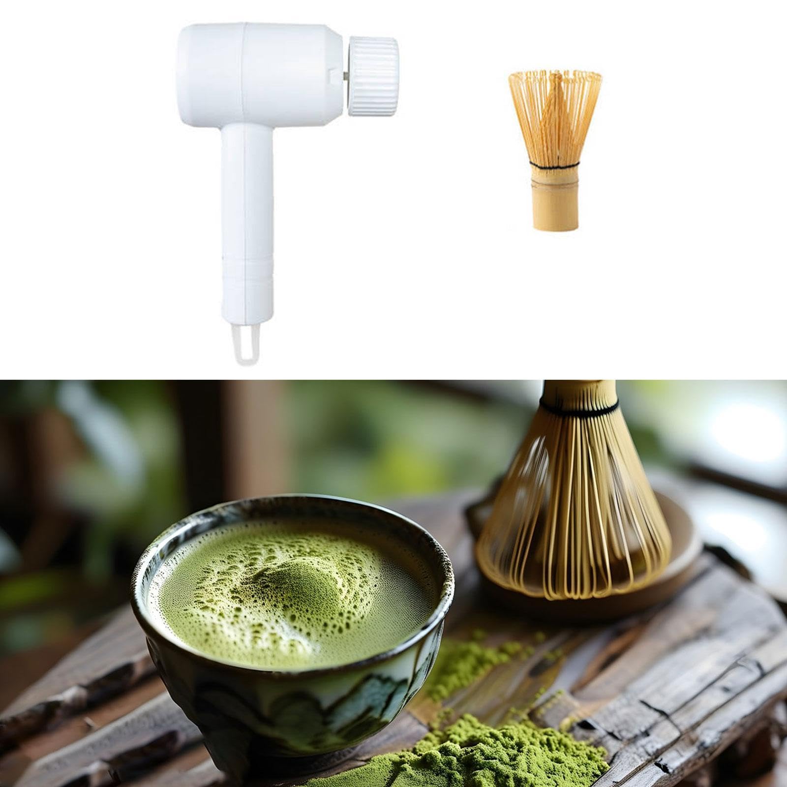 Amazon | FccsiKoa 【2025新登場・抹茶道具】電動抹茶ミキサー 茶筅