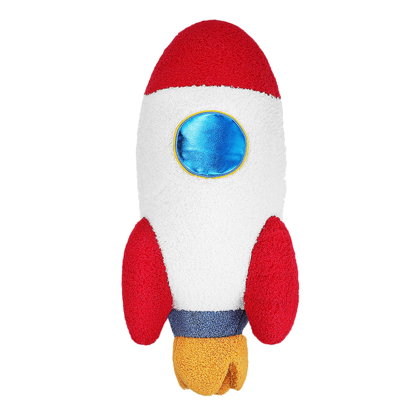 Genérico Cojín de Peluche con Forma de Cohete y Mullido para Decoración Infantil Almohada Divertida para Habitaciones Niñas con Tema