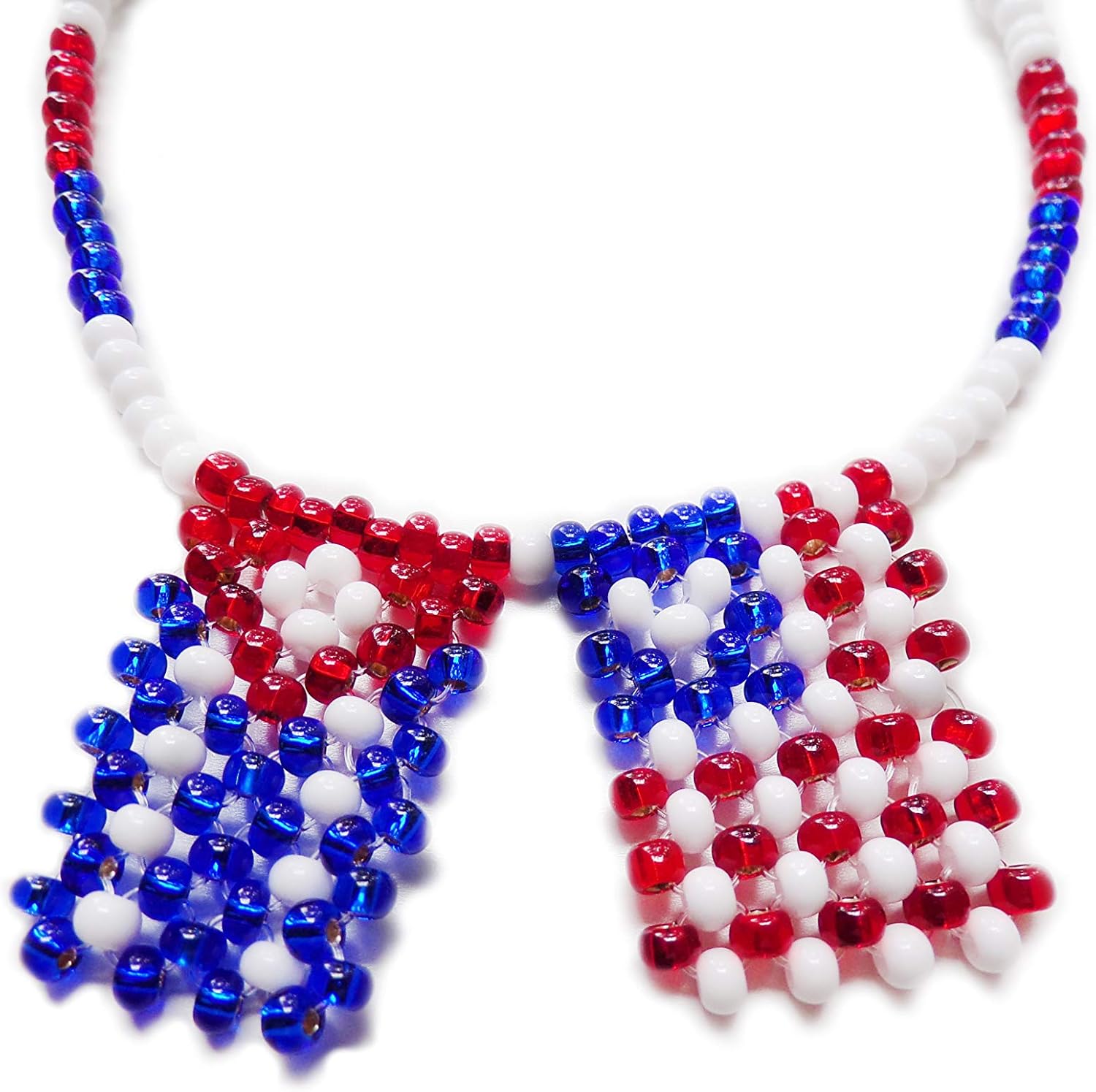 Cuban-American Flag Necklace