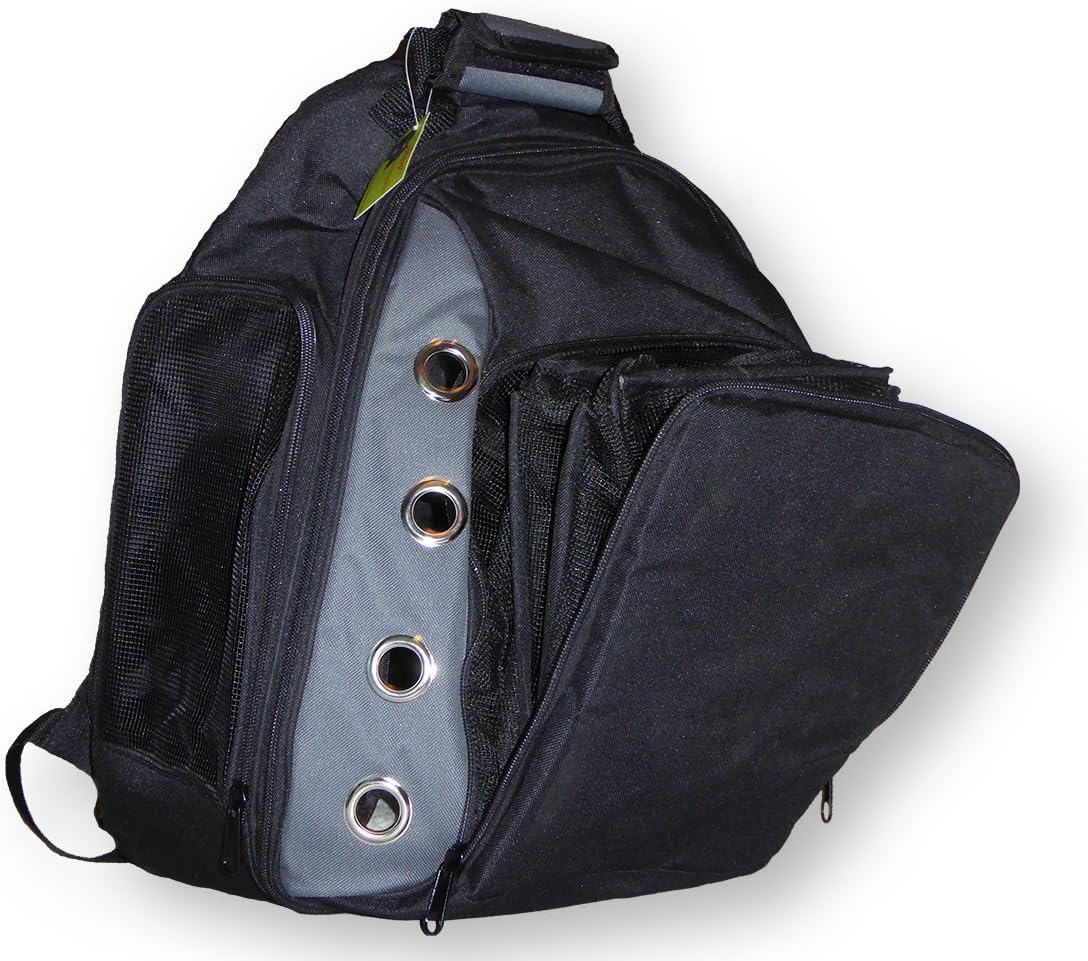 HDP Fashionable Ultimate Backpack Dog Carrier Color:Black