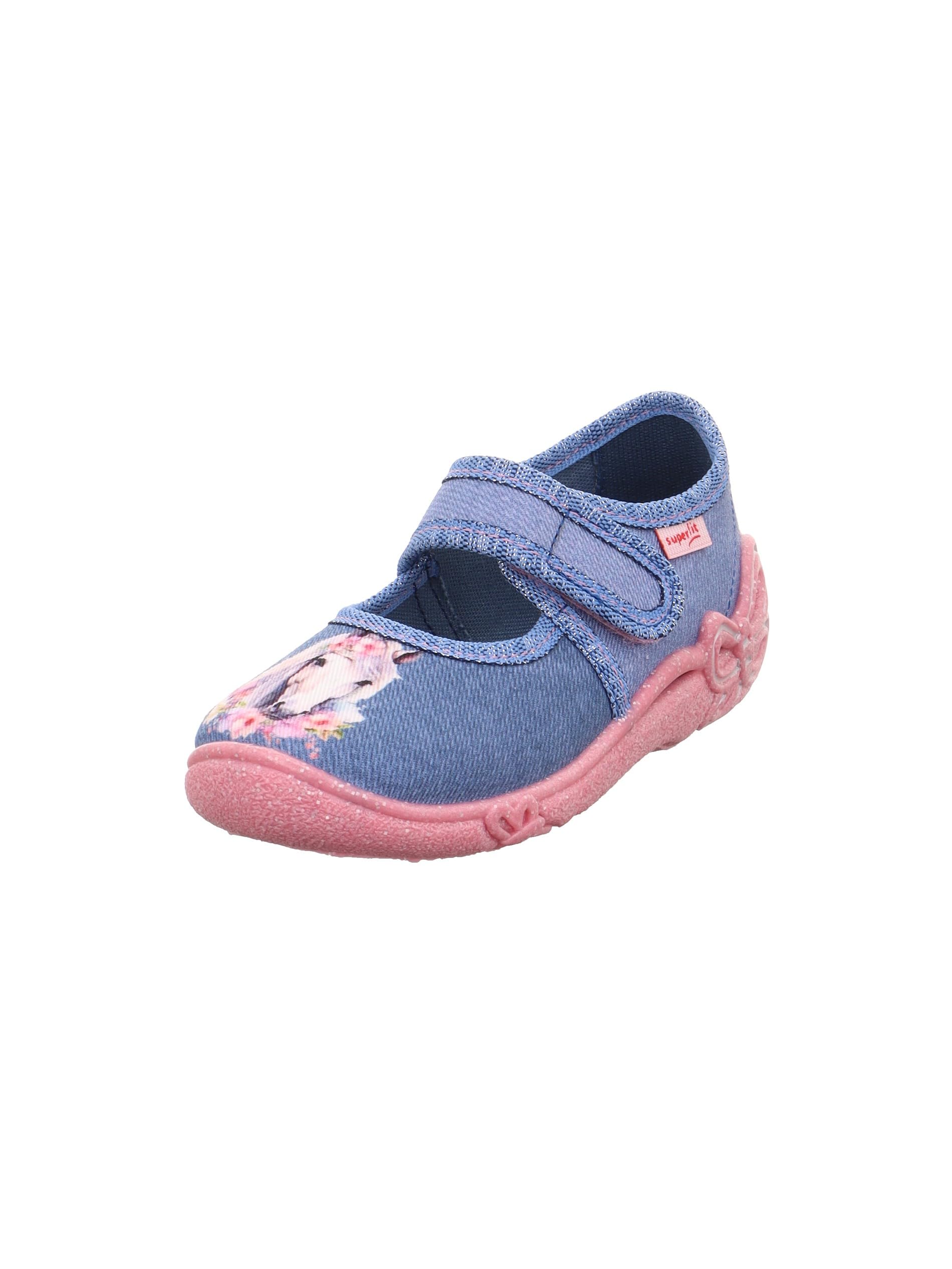 Superfit Belinda 1000259, Slippers, Blue 8060, 13 UK Child