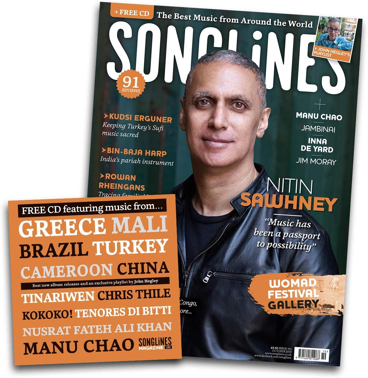 Songlines Magazine + CD - New Issue