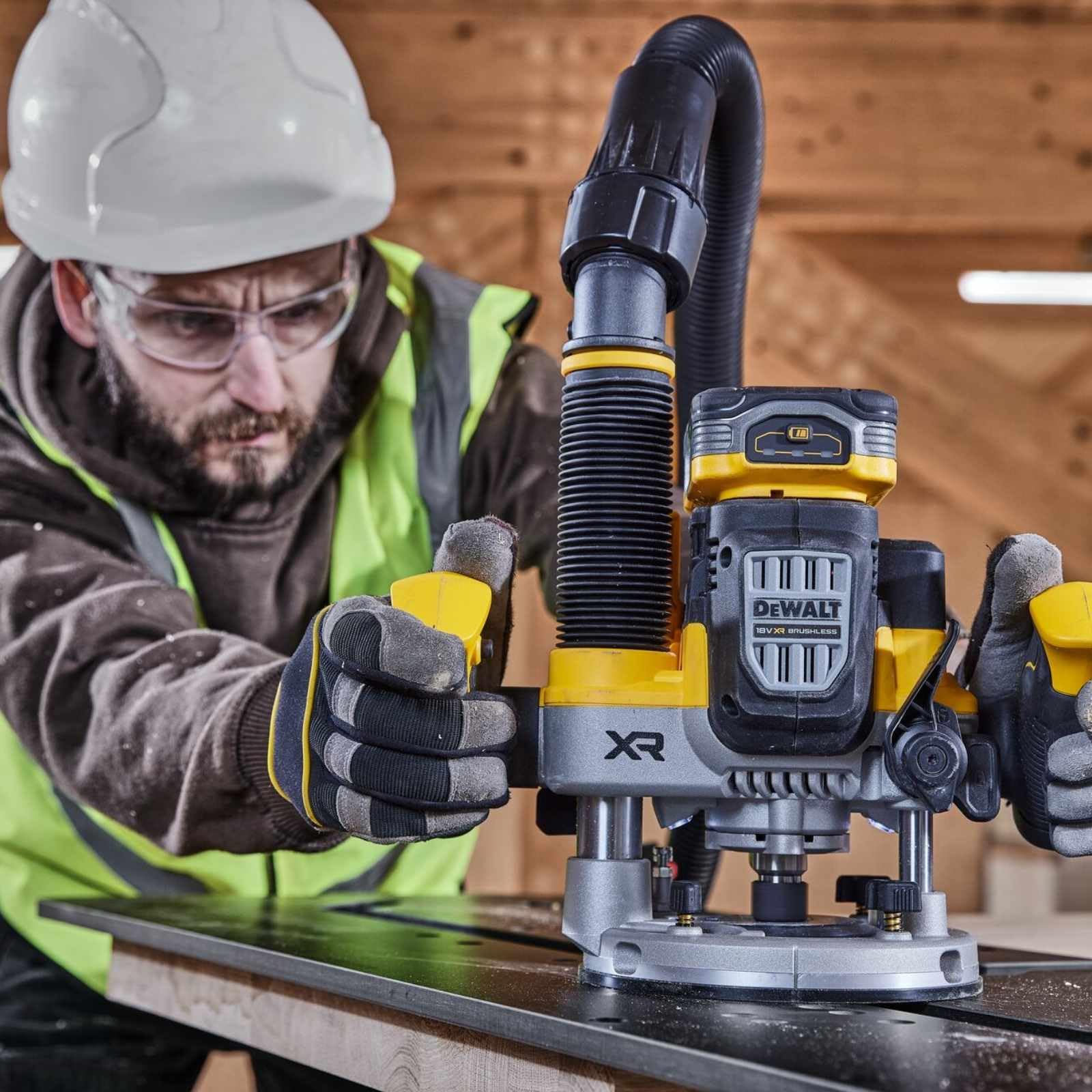 Dewalt Akumulatorowa frezarka górnowrzecionowa, 18 V/5 Ah