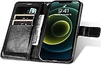 Vista 4 de Funda tipo cartera para iPhone 13 Pro Max, funda para teléfono con tarjetero de crédito compatible con iPhone 13 Pro Max 5G