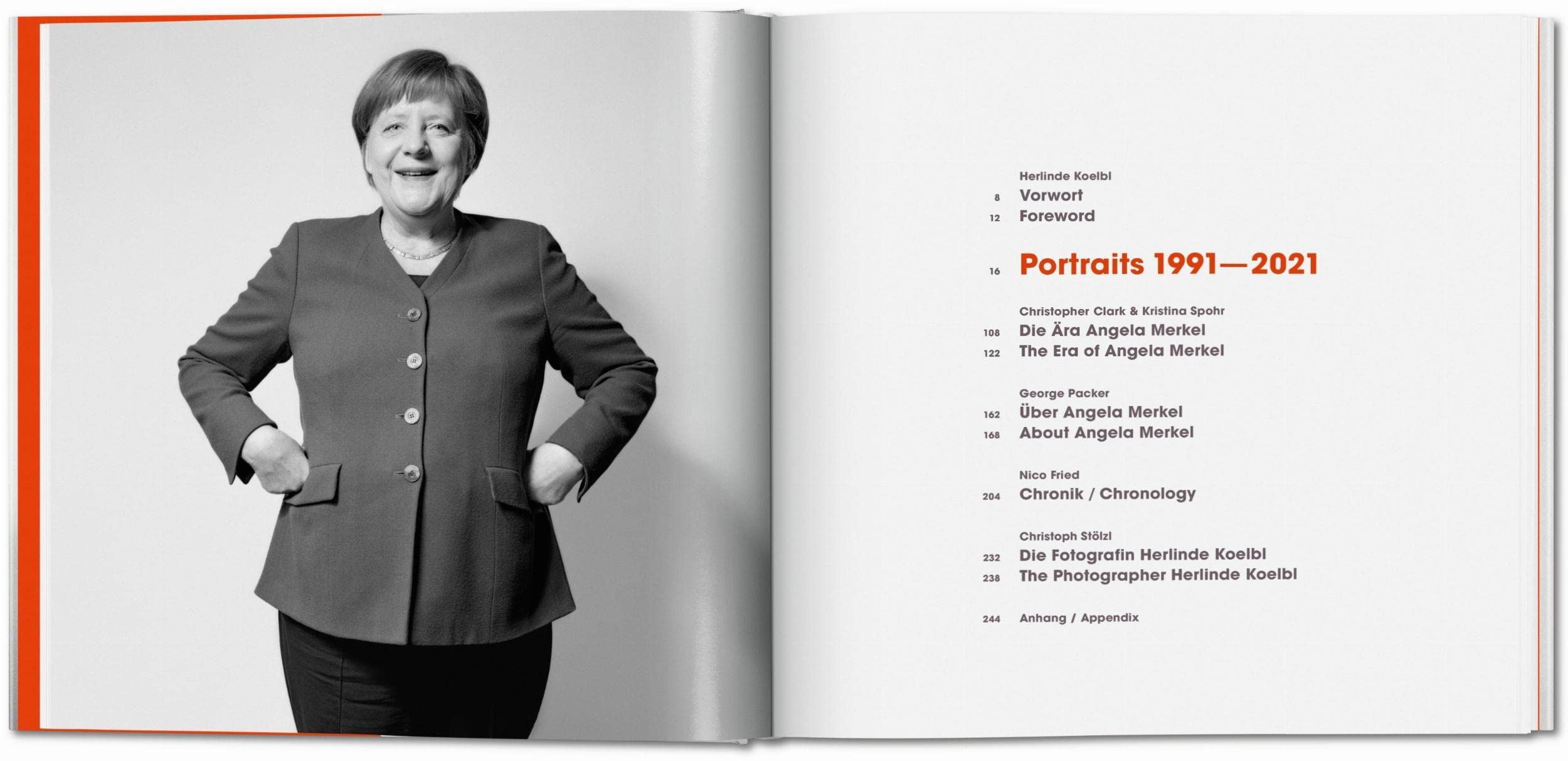 Herlinde Koelbl: Angela Merkel. Portraits 1991–2021 (Fotografia)