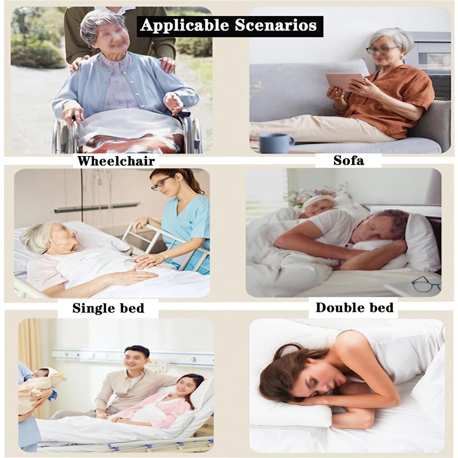 Empapadores Cama Adultos Impermeable y Antideslizante, Almohadilla Incontinencia Lavable Reutilizable, A Prueba De Fugas para Ancianos Mascotas(Pink,120 x 200 cm)