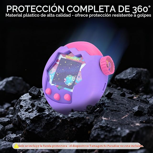 Foto 4 de 7 de Funda para Tamagotchi Paradise, funda de PC con protección contra arañazos y resistencia a los golpes