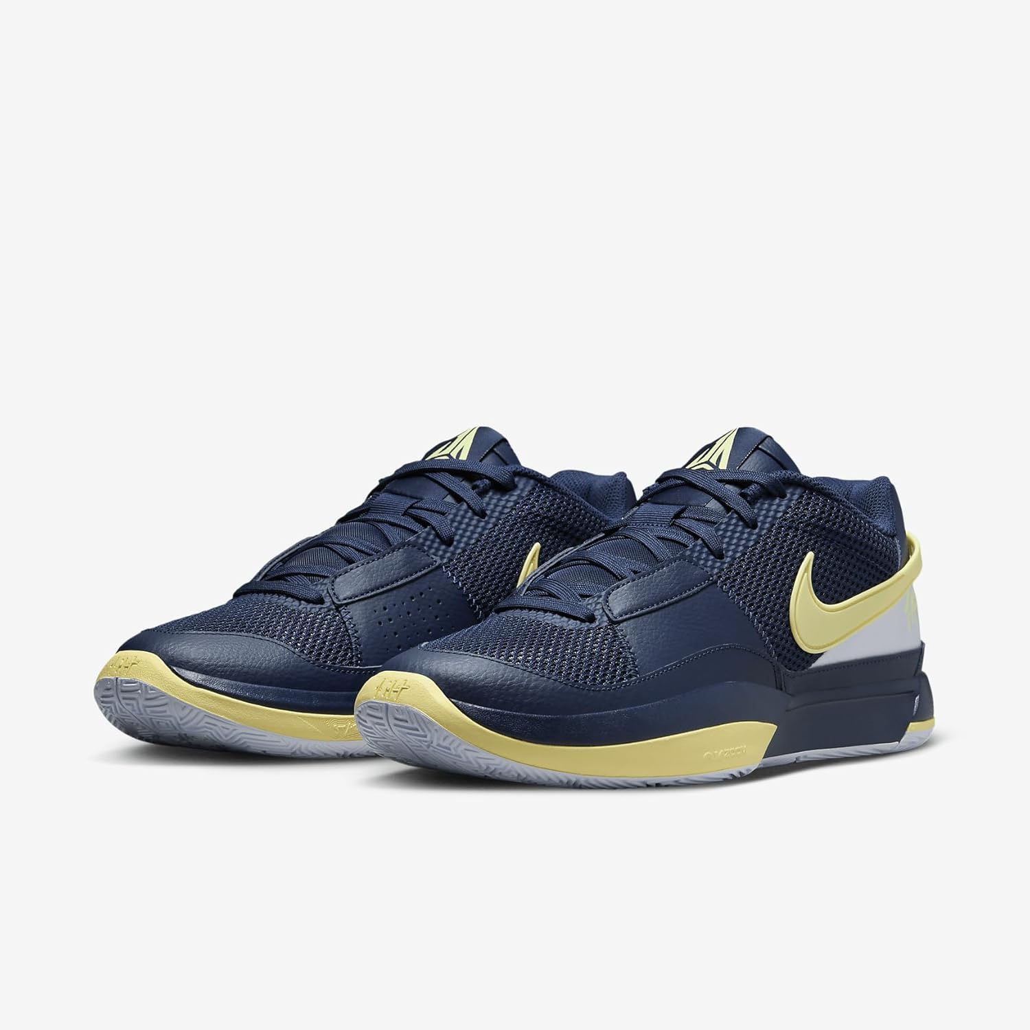 Nike Ja 1 Basketball Shoes (FQ4796-402, Midnight Navy/Football Grey/Light Laser Orange) Size 6.5 - Image 5