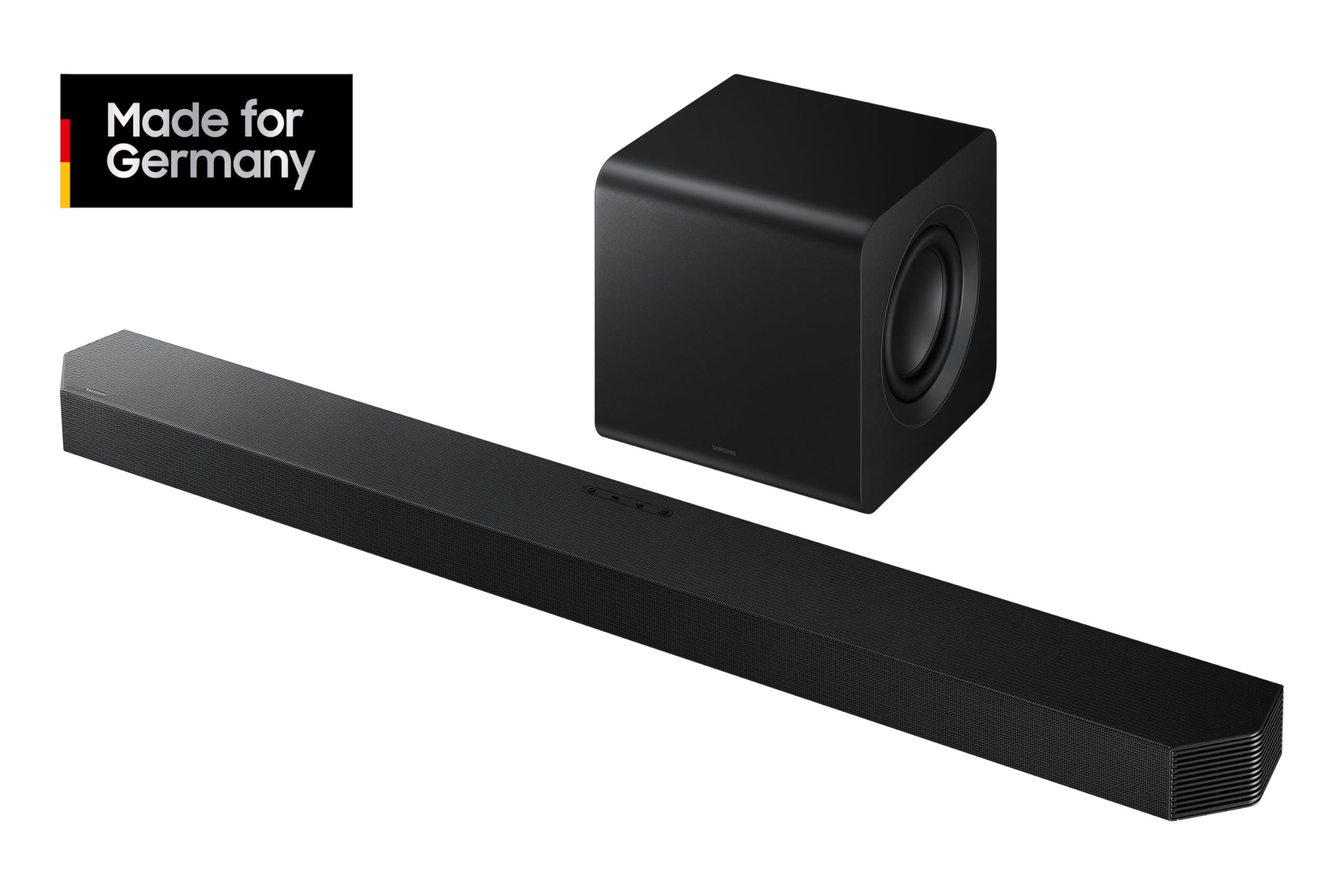 SAMSUNG HW-Q810GF Q-Series Barra de Sonido de 5.1.2 Canales para TV, subwoofer inalámbrico de 6,5 Pulgadas, Dolby Atmos y DTS:X, SpaceFit Sound Pro, Q-Symphony (Reacondicionado)