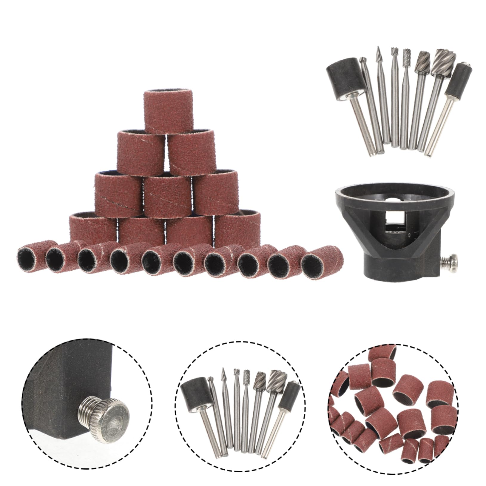 POPETPOP 3sets Kit Attrezzature per La Toelettatura Unghie del Cane Set per La Unghie Domestici Facile Usare