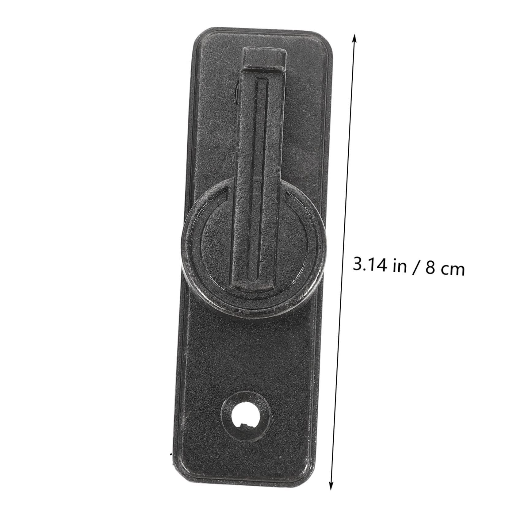 ARTIBETTER Barn Door Lock Latch 90° Rotatable Sturdy Stainless Steel Lock for Door Gate Latches Anti-Theft Design Easy to Install