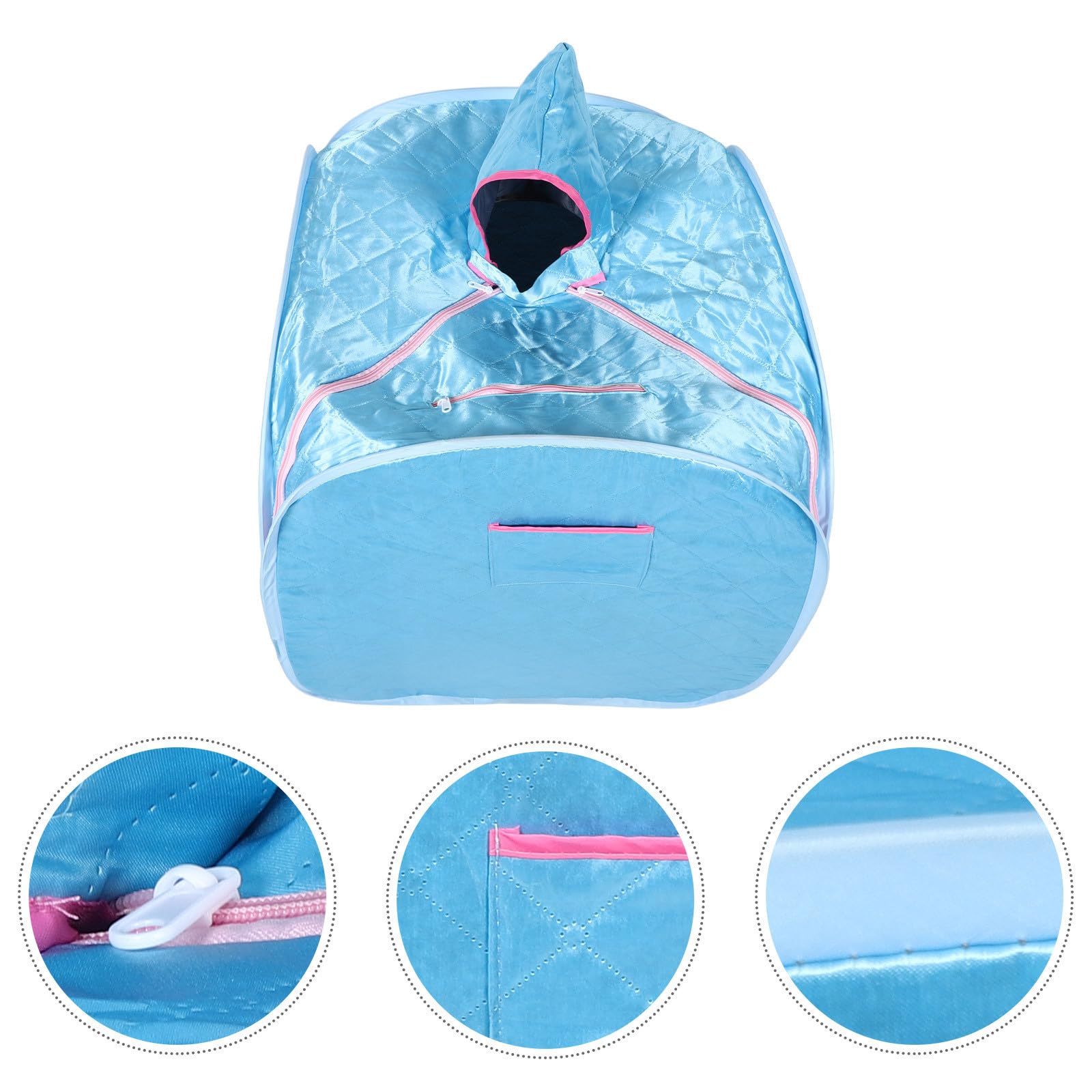 Toddmomy Sauna Tela Pequeños de Diseño Adecuado para Apartamentos Compacto Portátil Vapor Húmedo Plegable y Bienestar Personal
