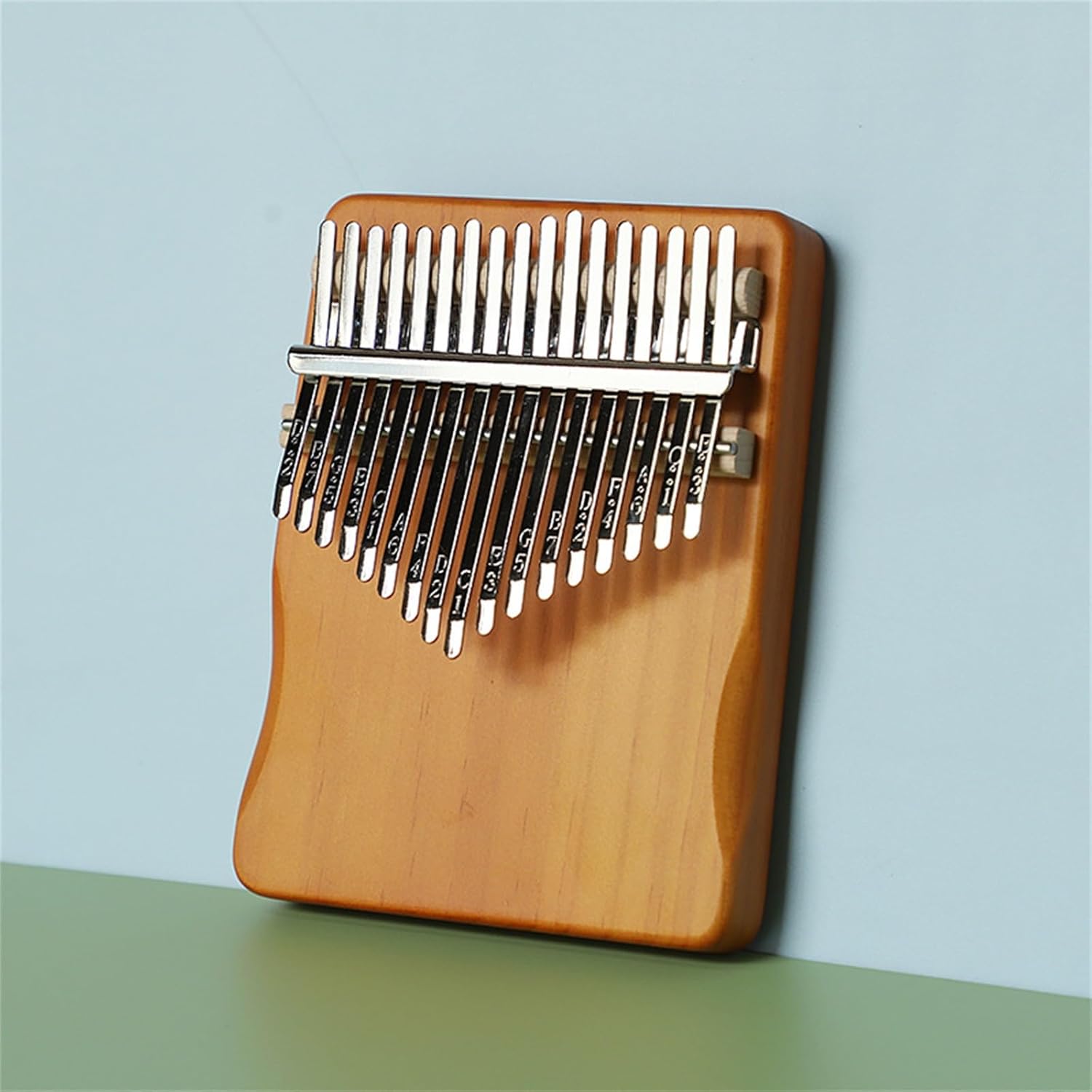 Thumb Piano Kalimba 17 Tone Beginner Finger Piano for Piano Beginner(2)