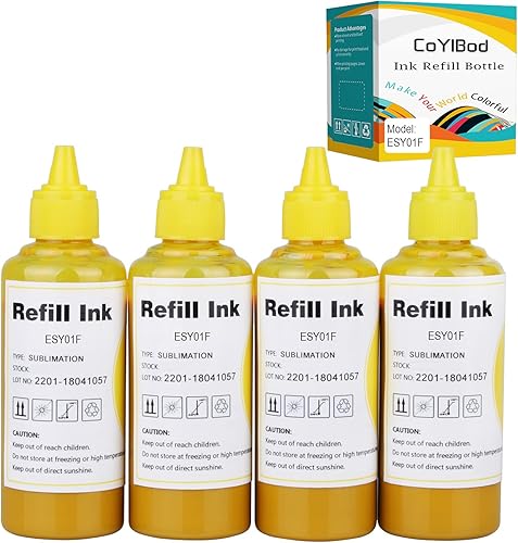 Tinta de sublimación de tinta de transferencia de calor Impresora de inyección de tinta Cartucho de tinta recargable Ciss para C88 C88+WF-7710