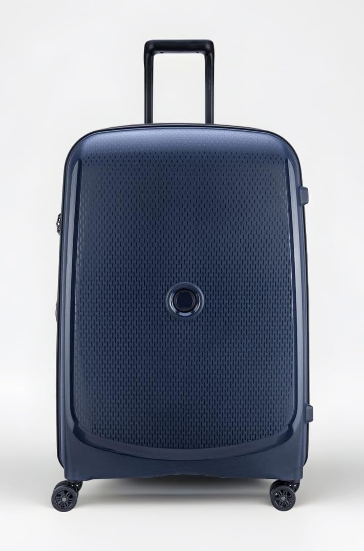 - Belmont Plus Polypropylene Hard-Sided 8 Wheels Spinner and Expandable Luggage/Suitcase/Trolley Bag for Travel with ®SECURI TECH Zip