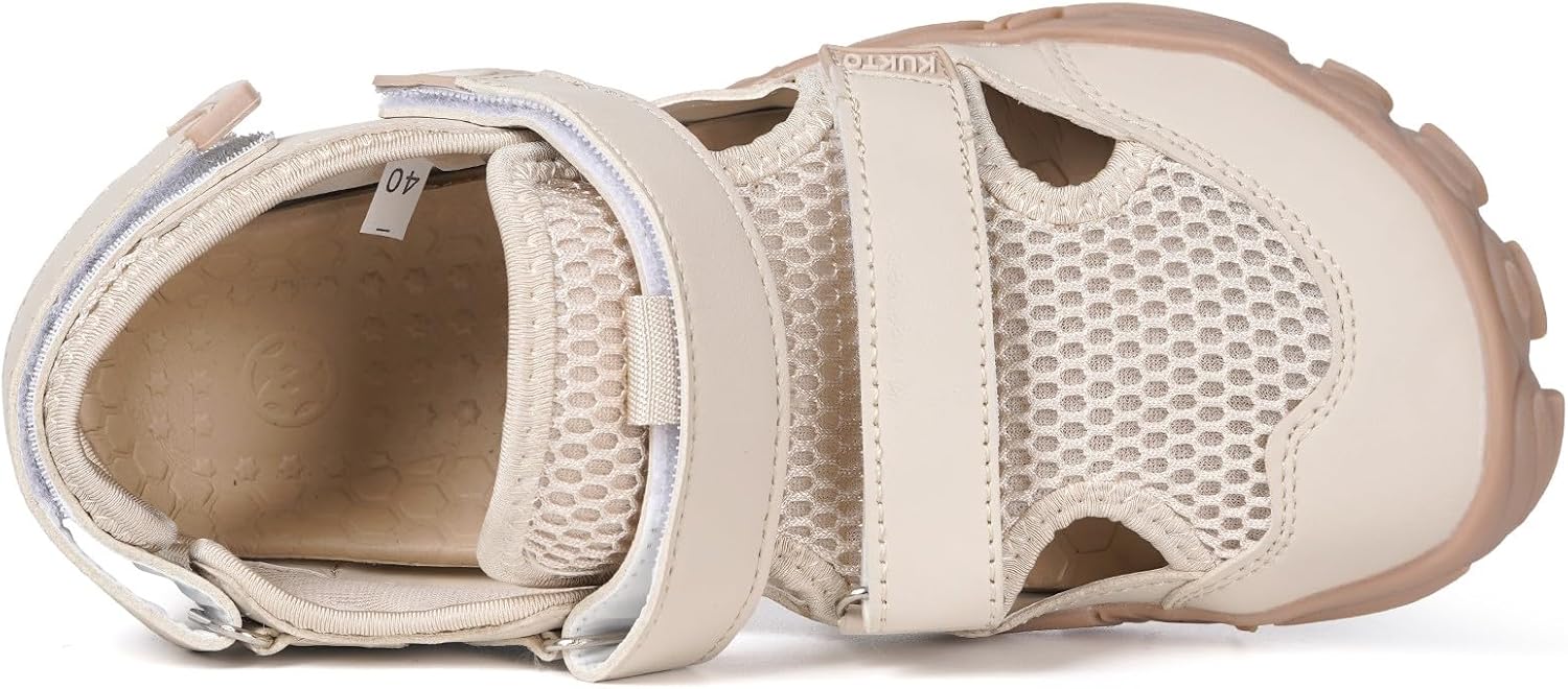 Mens Womens Water Shoes Barefoot Beach Sandals Wide Width Quick Dry Swim Aqua Shoes with Arch Support for Pool Diving Hiking Kayaking Outdoor Sport Athletic Summer - Image 4