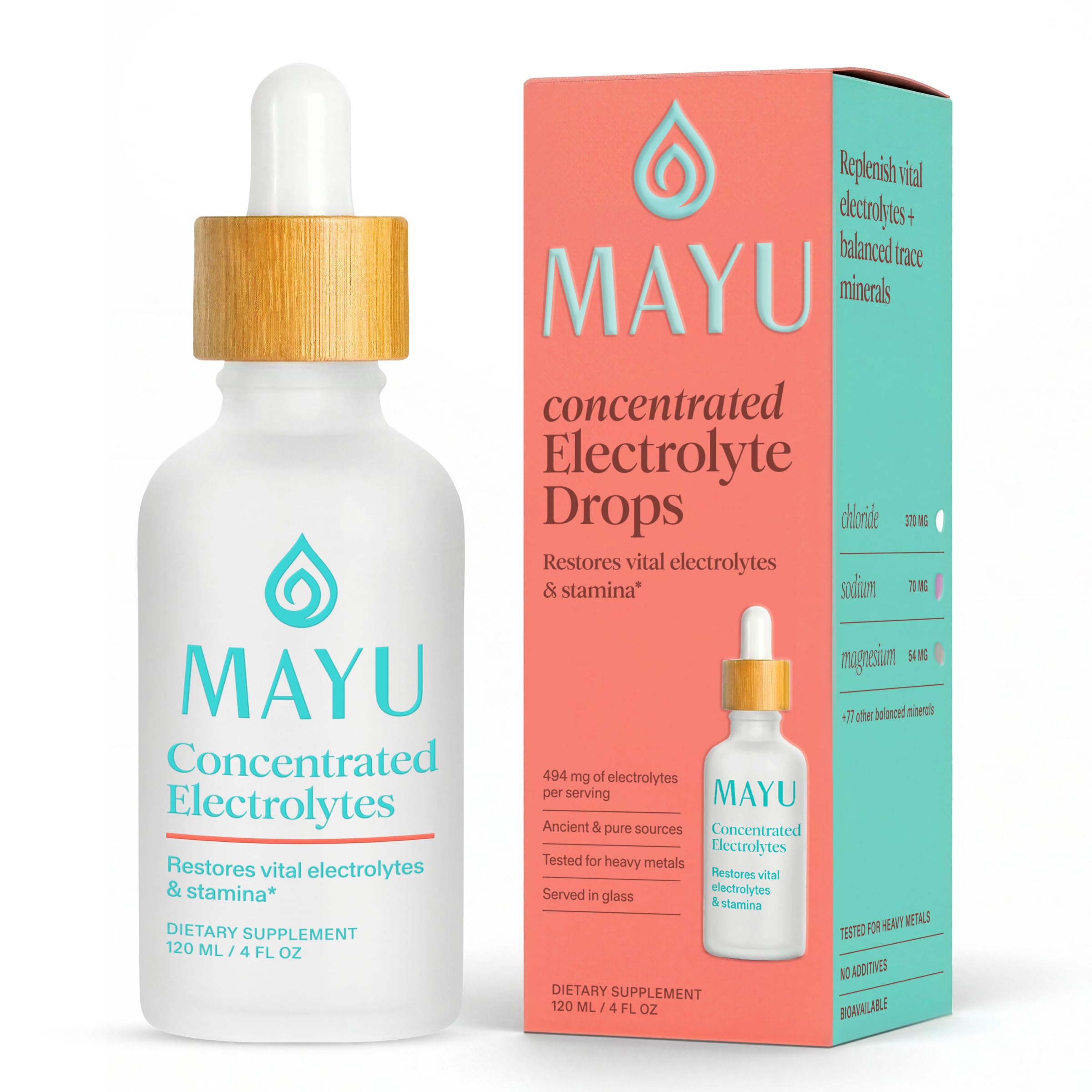 MAYU Concentrated Electrolyte Drops, 494mg of Electrolytes, 1 oz — Amazon image 9