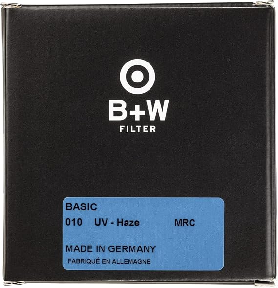 B+W 55mm Basic UV Haze MRC 010M Glass Filter