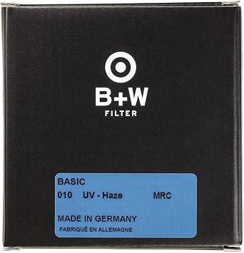 B+W 55mm Basic UV Haze MRC 010M Glass Filter