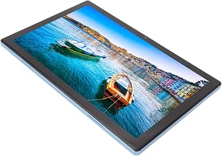 HEEPDD 10.1 Inch Tablet, RAM 10GB 4G Calling Tablet 3200x1440 ROM 256GB Dual SIM Dual Standby For Android 11 Home Use (Light Blue)