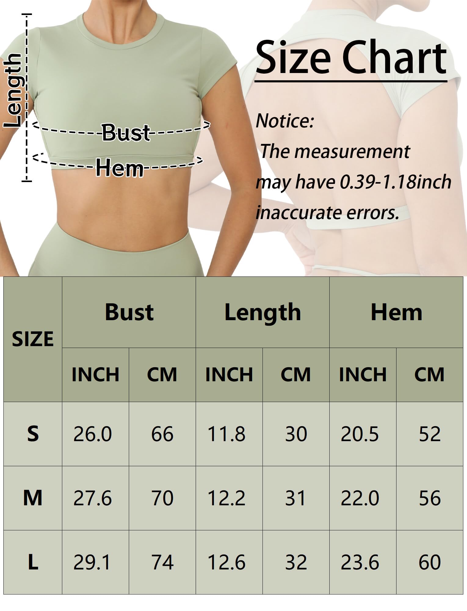 SEAUR Top corto da donna con schiena scoperta da allenamento, maglietta da yoga, palestra, maniche corte, maglietta a compressione sexy per uscire